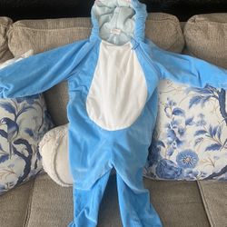 SHARK COSTUME SIZE 2-3T FOR KIDS