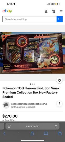Flareon evolution VMax