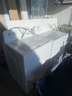 Amana Washer and Dryer Set
