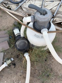 Water Pump And Filter