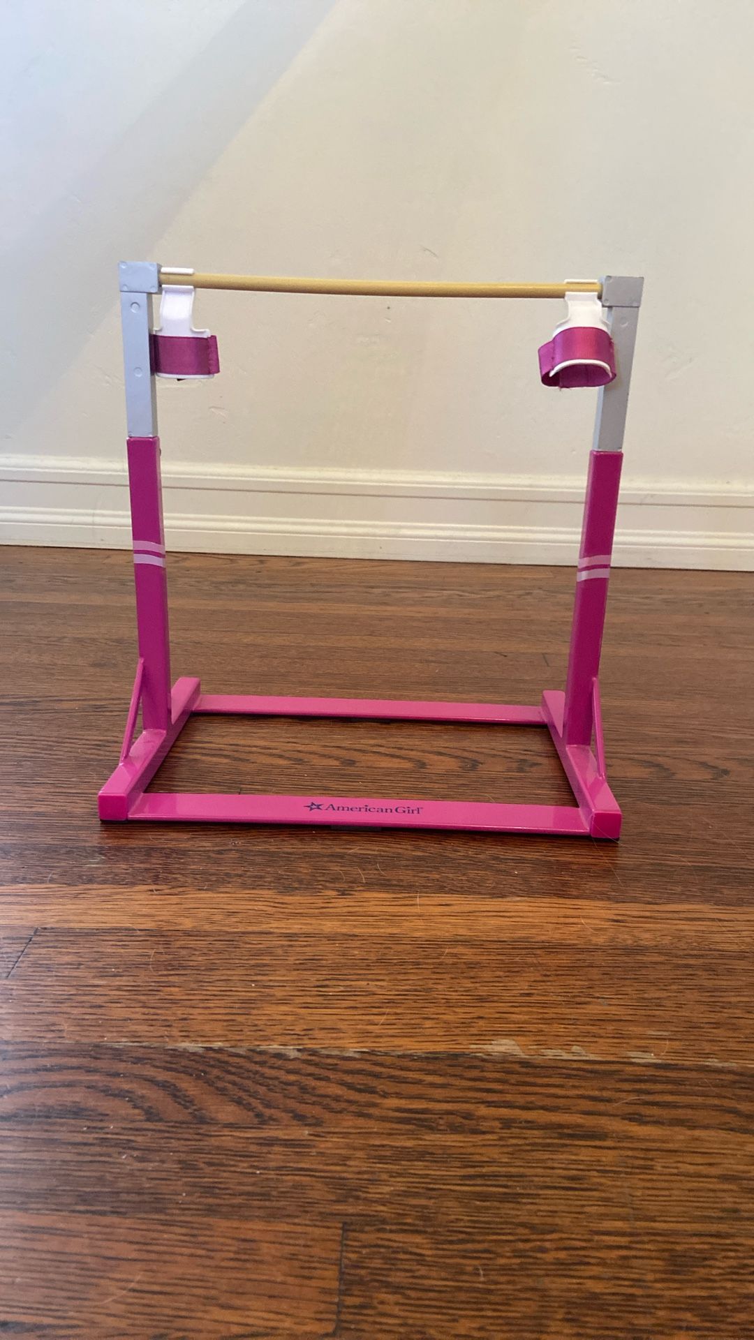 American girl, gymnastics, uneven bars, accessory