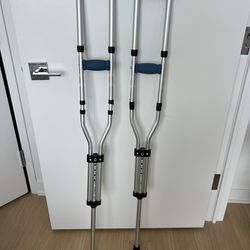 Crutches - Adjustable and Collapsible 