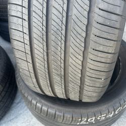 295/40/21 Michelin  Primacy Tour A/S Pair Of 2 Tires 