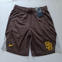 Size S San Diego Padres Nike Men's Franchise Performance Shorts Standard Fit