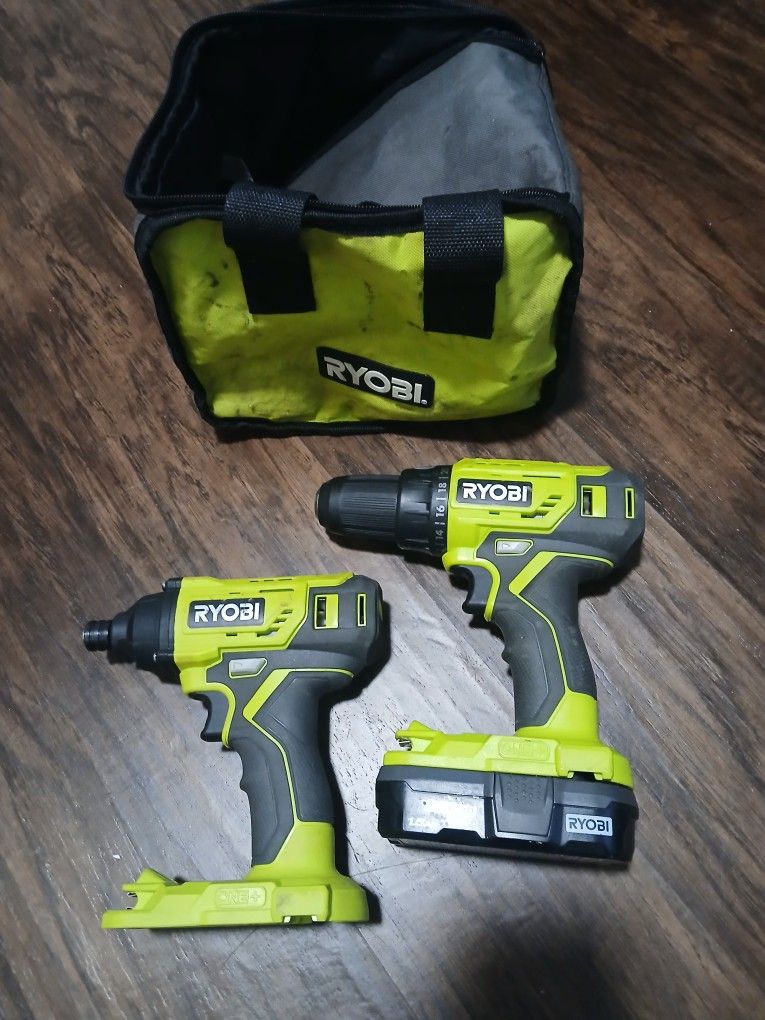 RYOBI 18V ONE IMPACT COMBO