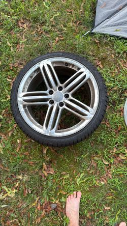 19 Inch Audi Rims Silver