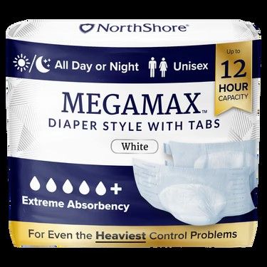 NorthShore Megamax 10 Pack Tab-Style Adult Incontinence Briefs - Size M - 50% OFF

 