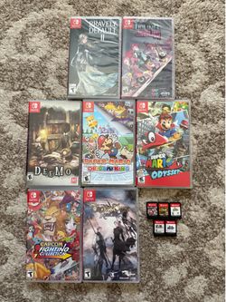 Nintendo switch games 35 each