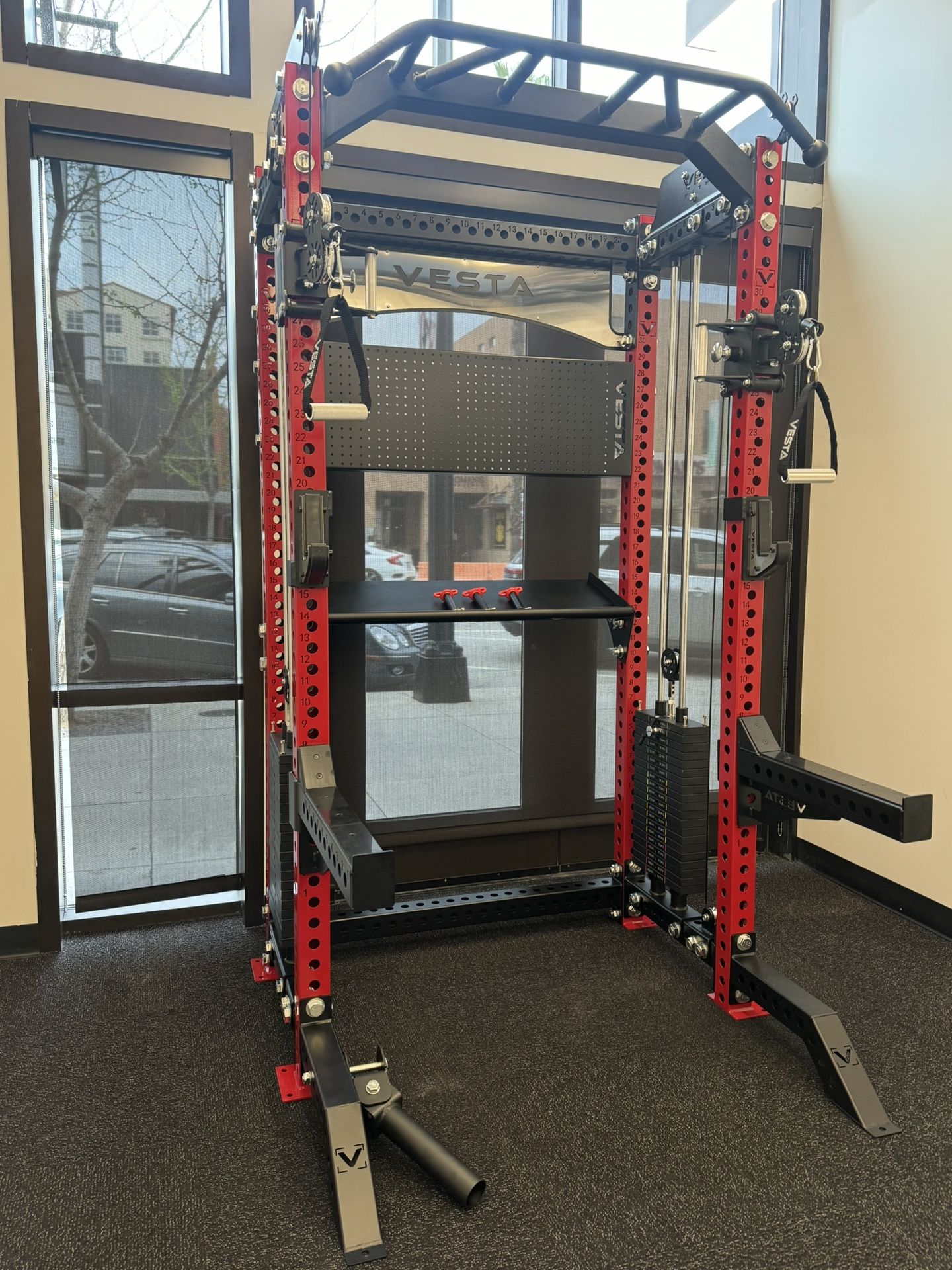 Vesta Fitness New Pro Series Half Rack |Functional Trainer|Gym Equipment|Free Delivery