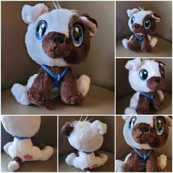 Rescue Tales Babies Boxer Mix Dog With Blue Collar &Star $8