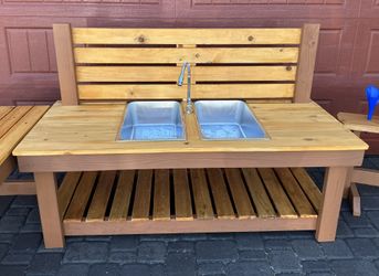 Mud Kitchen Outdoor Playset. Built To Last