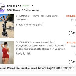 New from SHEIN  I don’t like the way they fit