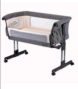 Mika Micky Baby Bassinet Bedside Sleeper Bedside Crib Easy Folding Portable Crib