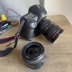 Canon 5D MK IV + lenses $1500 OBO