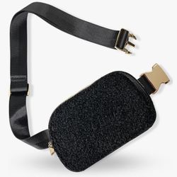 Boutique Fleece Belt Bag | Sherpa Crossbody Bag Fanny Pack