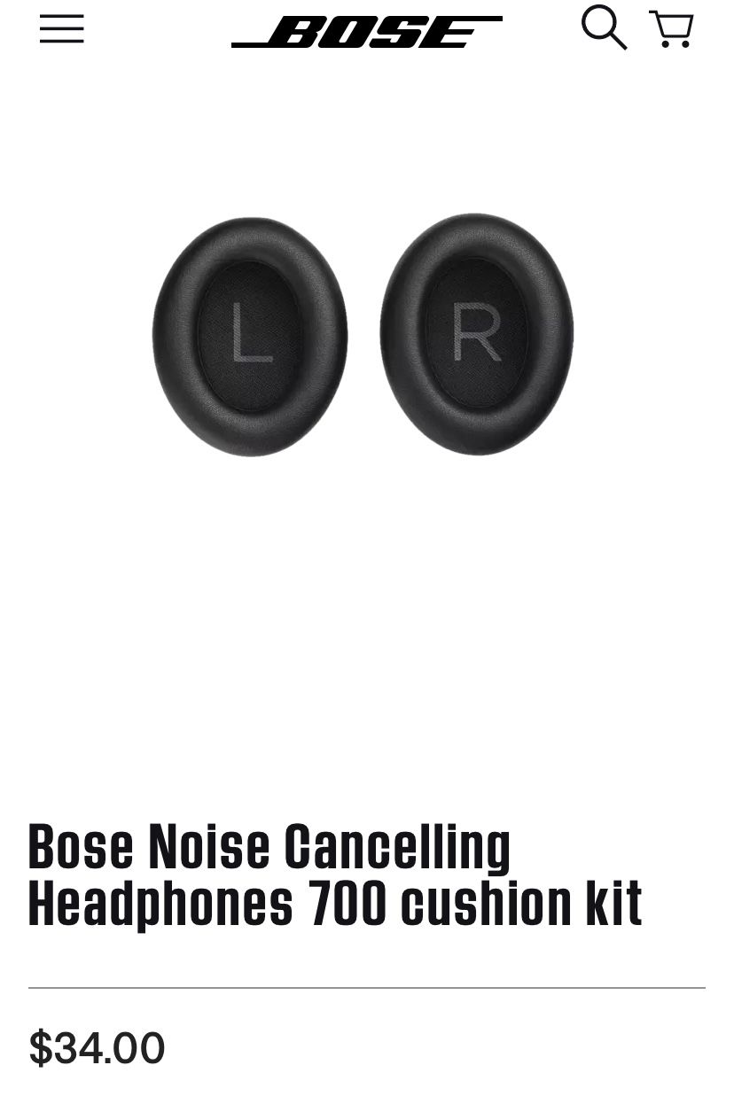 Ear Pads for Bose 700 Ear Cushion Bose NC700 Replacement Earpads