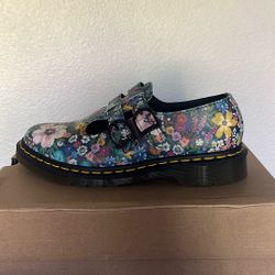 Mary Jane Floral Doc Martens Size 8