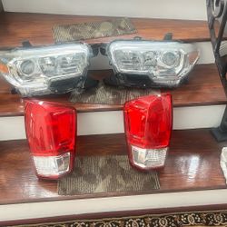 2017 Toyota Tacoma Front And Tail Headlights