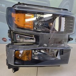 2019-2022 CHEVROLET SILVERADO 1500 RIGHT HALOGEN HEADLIGHT 