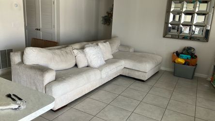 White couch