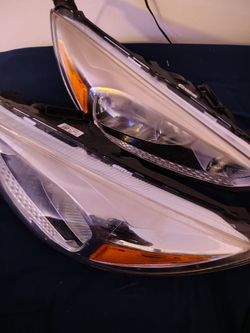 Ford focus oem headlights chrome