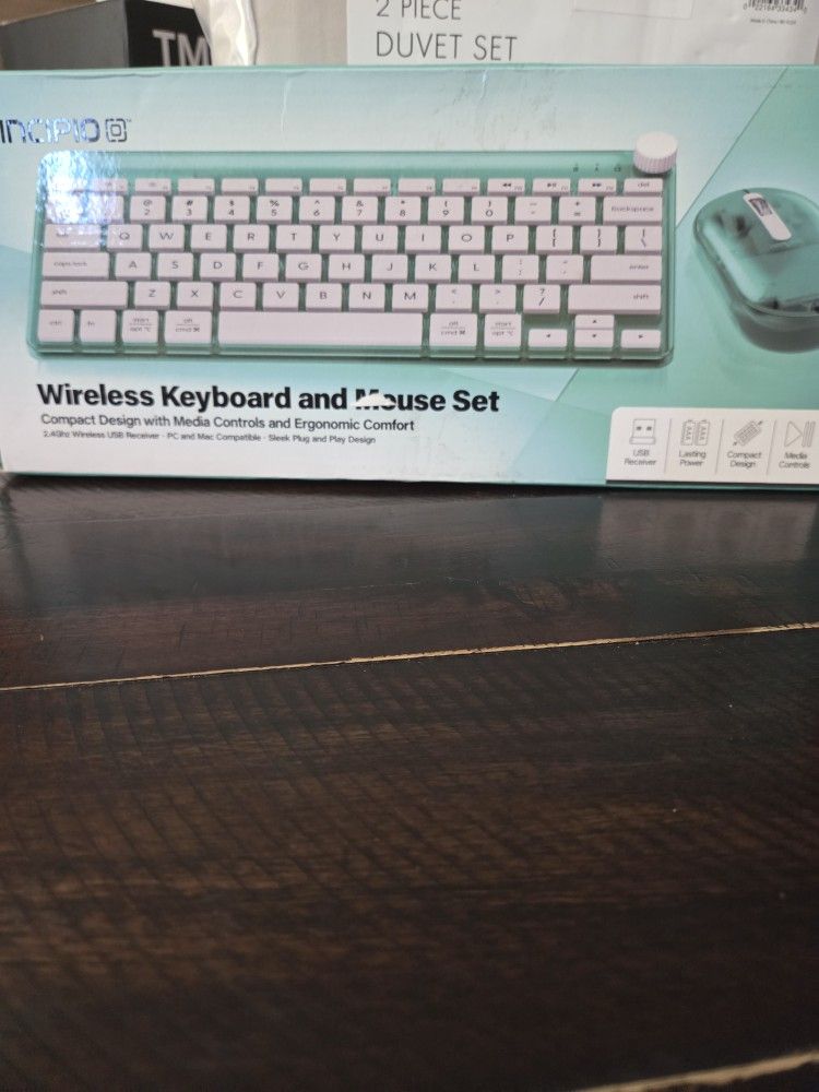 Keyboard and mouse set wireless