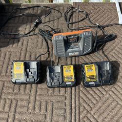 DeWalt/Ridgid Battery Chargers 