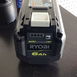 Ryobi 40 LithiumHP Rechargeable Battery 6hr