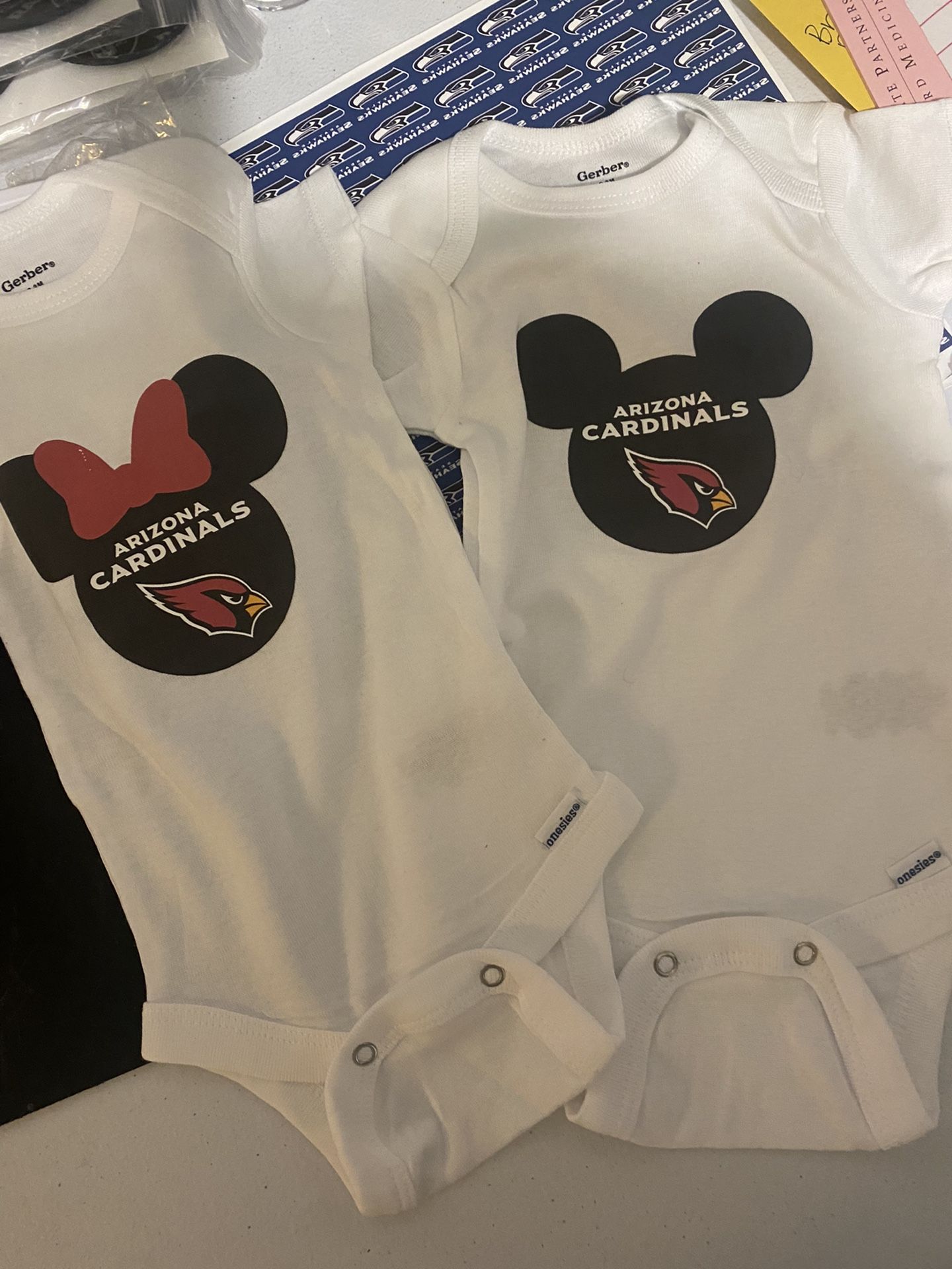 Arizona cardinals Onesies
