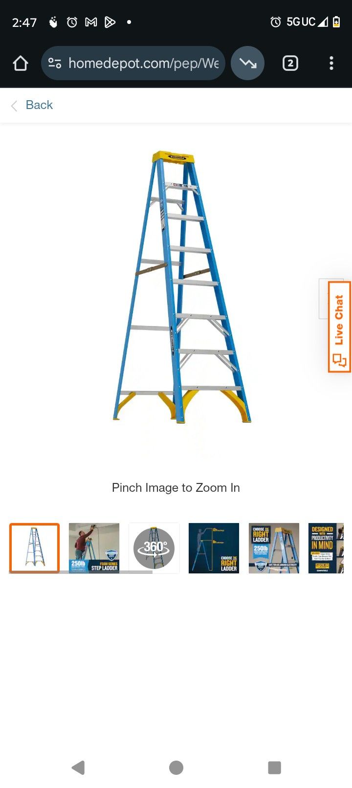Fiberglass Ladder