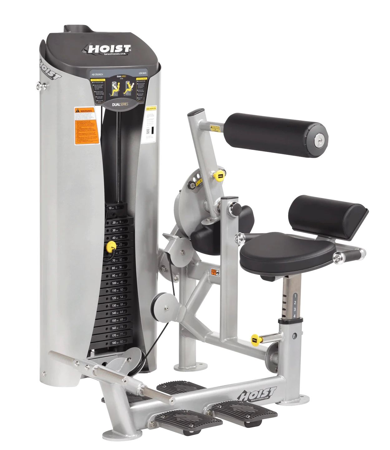 Hoist HD-3600 Dual Ab Crunch/Low back Weight Machine