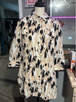 Style & Co 100% linen button down