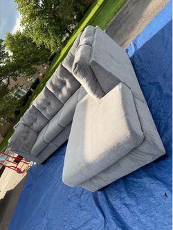 Xl Grey MODERN DAY SECTIONAL