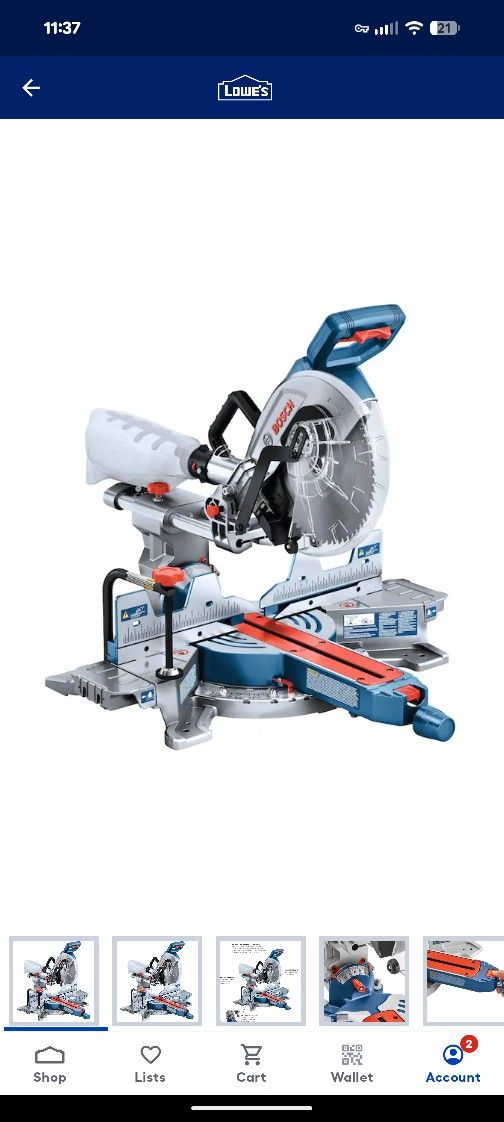 BOSCH 10 INCH DUAL BEVEL MITER SAW