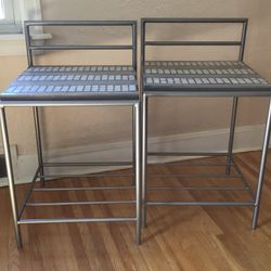Industrial Style End Tables / Bed Side Tables 