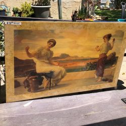 Picture embossed into frame