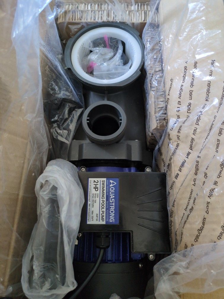 Aquastrong 2 HP Pool Pump, 220v, Model PSP200-HV