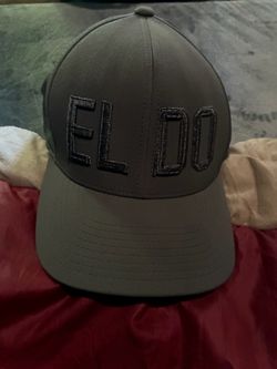 Gray "EL DO" Embroidered Baseball Cap / Trucker Hat