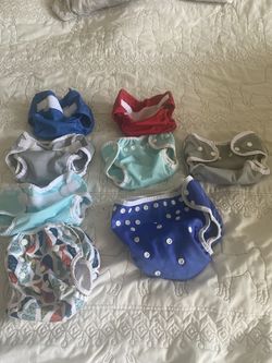 Diaper cover and  Baby Bath Cushion