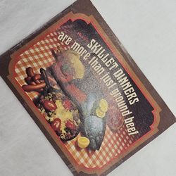 VTG HUNT'S SKILLET DINNERS RECIPE BOOKLET