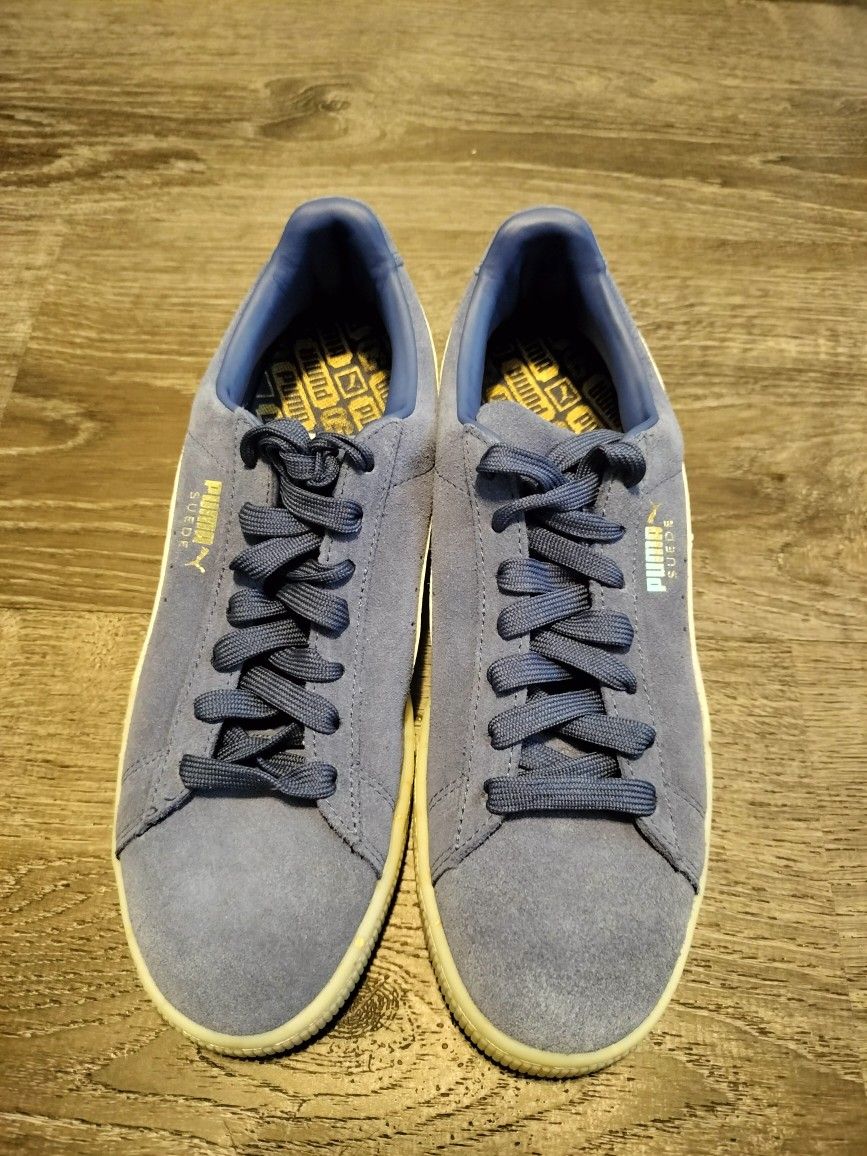 Puma Light Blue Suede
