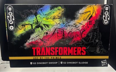 Hasbro Transformers Age of the Primes - G2 Dinobot Swoop & G2 Dinobot Sludge 2-Pack