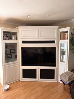 Custom Corner Entertainment Center