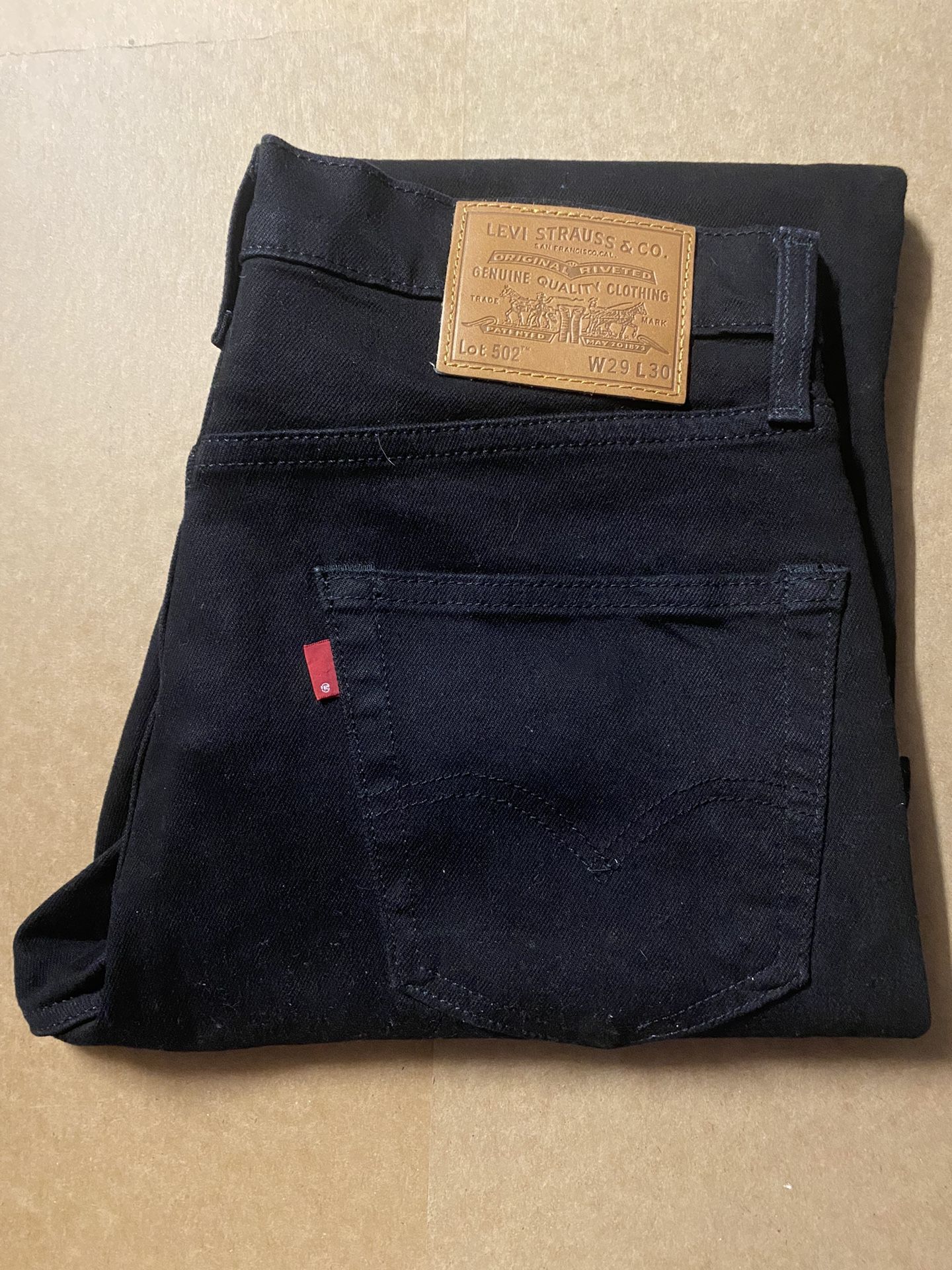 Levi Jean Black 502’s (4 Pair)