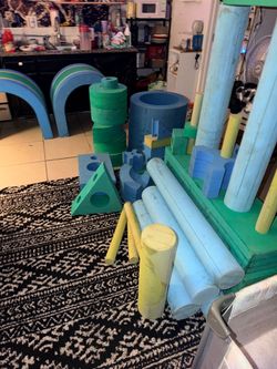 Giant foam blocks