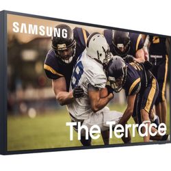 SAMSUNG 65"INCH THE TERRANCE 4K QLED LST7 OUTDOOR TV. 