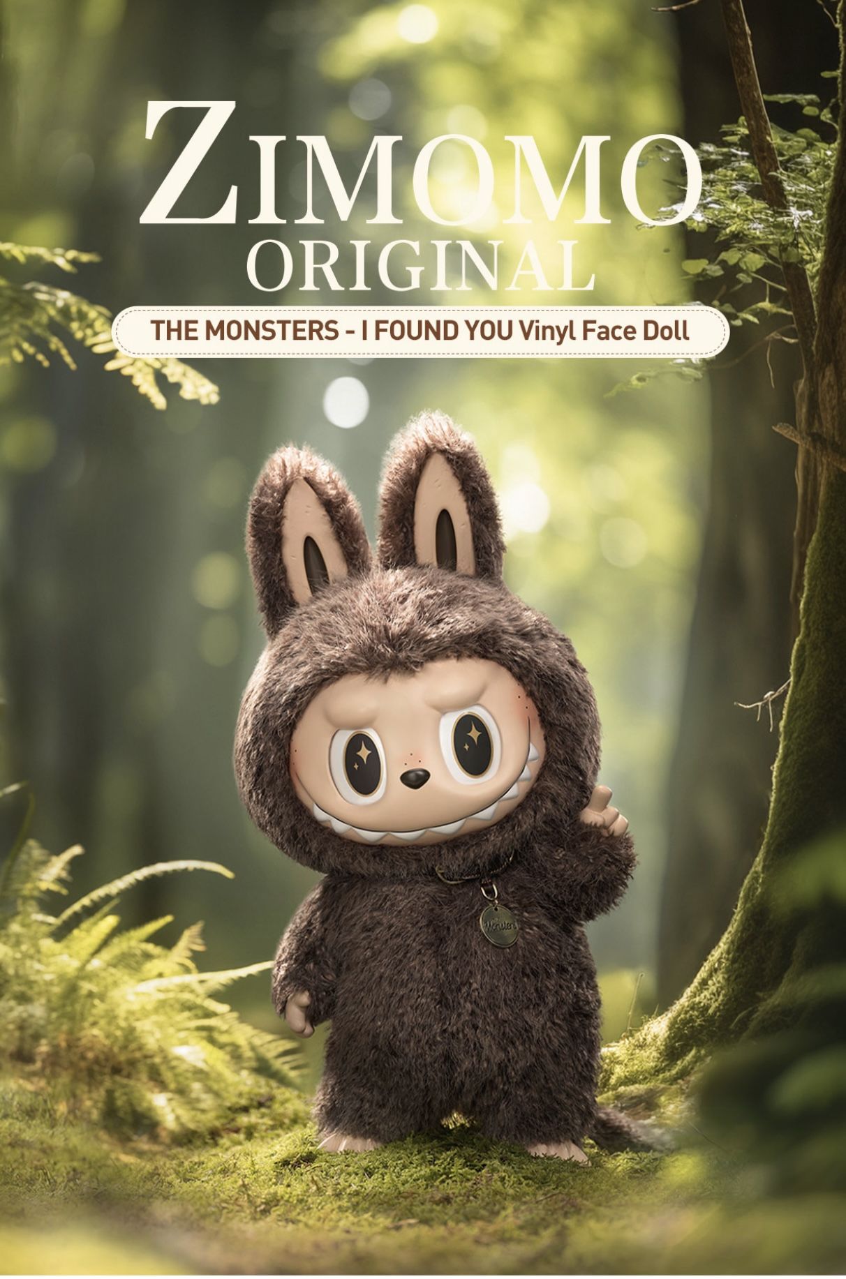 THE MONSTERS - I FOUND YOU Vinyl Face Doll