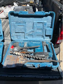 Hercules hammer drill w/bits
