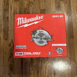 New Milwaukee Brushless Circular Saw 18v