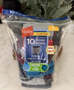 10Pack HANES Boys Boxers